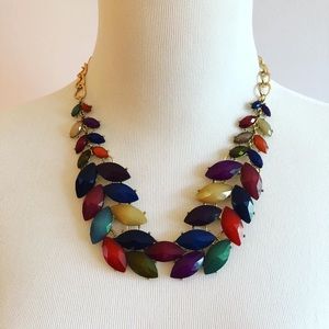 Multicolored Jeweled Necklace